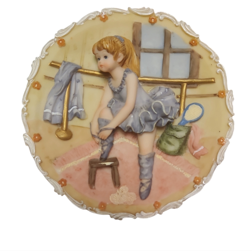 VINTAGE Ballerina 3D Wall Art Hanging Decor by Turtle King Corp.